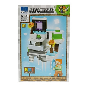 Bộ Xếp Hình - My World - 658 (LI60) - Mẫu 4 (124 Mảnh Ghép)