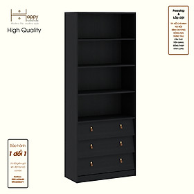 Mua HAPPY FURNITURE   Kệ sách 3 ngăn kéo - CALYN   KSA_106   80cm x 35cm x 200cm DxRxC