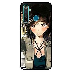 Ốp Lưng in cho Realme 5 Mẫu Cô Gái cá Tính 1 - Hàng Chính Hãng