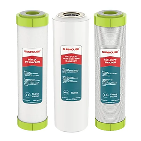Mua Bộ 3 Lõi Lọc Nước Thông Minh Sunhouse - Hàng chính hãng