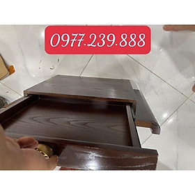 Mua bàn thờ ngăn kéo gỗ sồi 107cm ngăn kéo