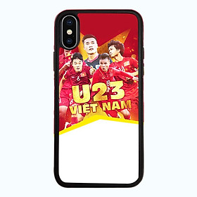 Ốp Lưng Kính Cường Lực Dành Cho Điện Thoại iPhone X U23 Việt Nam