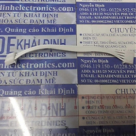 Dây bus XH2.54, 2 chân cách nhau 2.54mm, trắng, dài 10cm bấm sẵn 2 đầu kde4373
