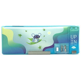 Hộp Bút Hít 3501-24 - Up In The Air - Màu Xanh Da Trời