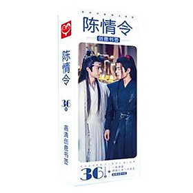 Bookmark Trần tình lệnh hộp ảnh tập ảnh đánh dấu sách kẹp sách 36 tấm Ngụy Vô Tiện Lam Vong Cơ Ma Đạo Tổ Sư phim Trần Tình Lệnh tặng ảnh thiết kế vcone