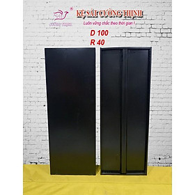 Mua Kệ sắt v lỗ | Mâm sắt màu Đen dài 100cm  rộng 40cm  CT4X10Đ