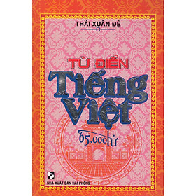Ảnh bìa Từ Điển Tiếng Việt (65000 Từ) 