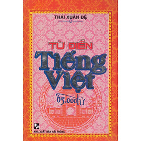 Hình ảnh sách Từ Điển Tiếng Việt (65000 Từ)