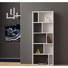 Mua Kệ Sách Gỗ 5 Tầng (65cm x 22cm x 166cm)
