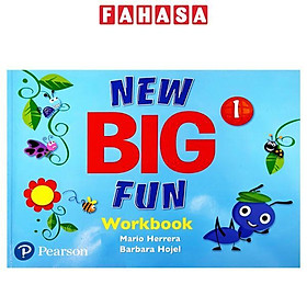 Sách ngoại văn: New Big Fun Workbook Level 1 With Audio CD Pack - Pearson Education