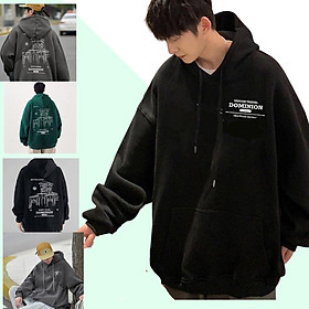 Áo Hoodie DOMINION Form Rộng Nam Nữ Unisex