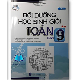 Sách - Bồi dưỡng học sinh giỏi toán 9 (dùng chung cho 3 bộ sgk)