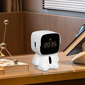 LED Alarm Clock Ornament Silent USB Timer for Children Tabletop Bedroom