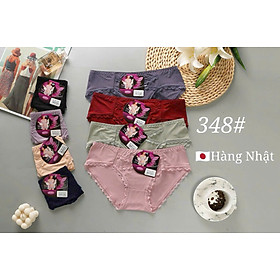Combo 5 Quần Lót Nữ Thun Lạnh Phối Ren 348 – Hàng Nhật Cao Cấp