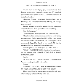 Sách Harry Potter Part 2: Harry Potter And The Chamber Of Secrets (Hardback) (Harry Potter và Phòng chứa bí mật) (English Book)