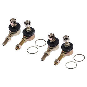 2 Pair 10mm Bolt Tie Rod End Ball Joiner Fit for 110cc 125cc Dirt Bike