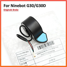 Điện ga điện cho Ninebot Max G30D Máy gia tốc xe điện kích hoạt kích hoạt Tốc độ quay số Ngón tay màu xanh lam Color: G30D Brake