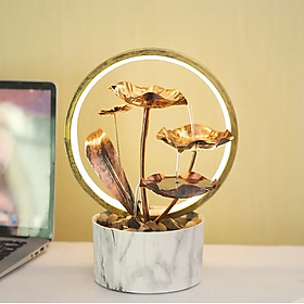 Thác Nước Phong Thủy Quang Hoàng Liên Đài Trang Trí_ Hàng Chính Hãng