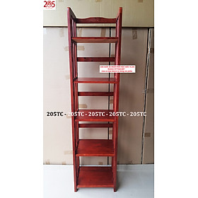 Mua KỆ SÁCH 5 TẦNG 40cm TC205 - gỗ cao su 100% - MUA TẠI TC205! CHỈ CÓ LỜI TO