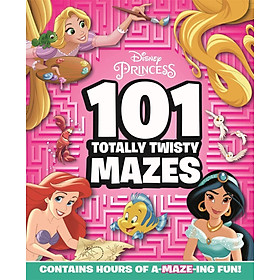 [Download Sách] Disney Princess: 101 Totally Twisty Mazes - Công chúa Disney: 101 Mê cung