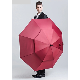 Mua Ô Dù Cán Thẳng 2 Tầng - Ô Golf 2 tầng chống tia UV đường kính 145cm - Nhiều Màu