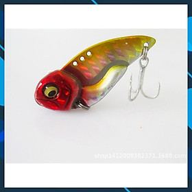  Mồi câu lure cá sắt 3D VIB , mồi lure cá lóc , cá chẽm full lưỡi bkk_Lure _21 