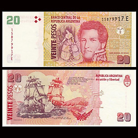 Mua Tiền châu Mỹ 20 Pesos Argentina hình ảnh thuận buồm xuôi gió  mới cứng  tặng kèm bao nilong bảo