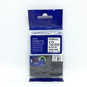 Mua Băng nhãn Brother Nhãn in Hze-FX231 ( Tze-FX231  Tz2- FX231)  12mm*8m  chữ đen nền trắng  Black on White  siêu dẻo