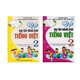 Sách - Combo Vở bài tập nâng cao Tiếng Việt 2 (Tập 1 +Tập 2) - Định hướng phát triển năng lực