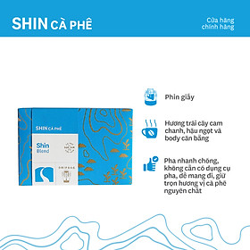 Cà phê SHIN Blend - SHIN Cà Phê - Phin giấy tiện lợi - Hộp 10 gói