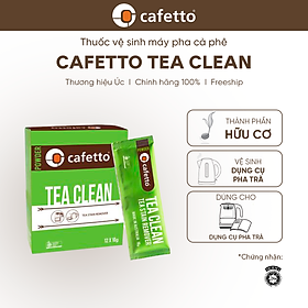 Mua Bột vệ sinh vết bẩn trà  tẩy cặn trà Cafetto Tea Clean (12 gói)
