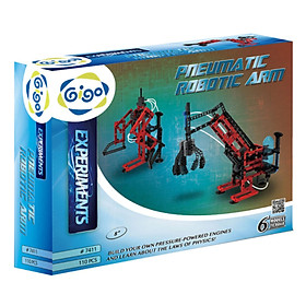 Hộp Gigo toys Robot khí nén - 6 chủ đề, 204 chi tiết