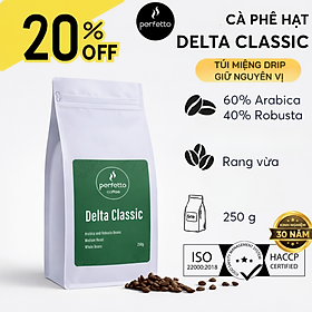 Cà phê hạt Perfetto - Delta Classic (250g)