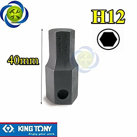 Mua Mũi lục giác 12mm Kingtony 174012H loại gắn tuýp 3/4 609616M
