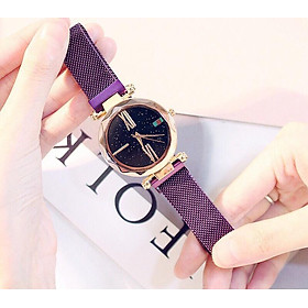 Đồng hồ thời trang nữ dây lưới nam châm Huans ZO15