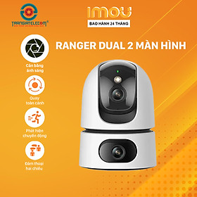 Camera WIFI IMOU 2 Mắt Ranger Dual S2XP 6MP Xoay 360 Độ Trong Nhà - Hàng chính hãng