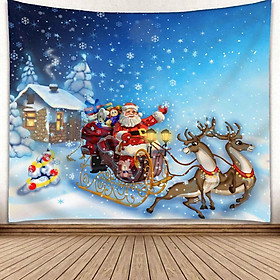 Christmas Series Wall Hanging Tapestry Background Decoration for Home Living Room Bedroom