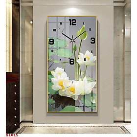 Mua Tranh đồng hồ treo tường tráng gương cao cấp SGP1992245 (Có sẵn kim đồng hồ + tặng kèm đinh 3 chân)