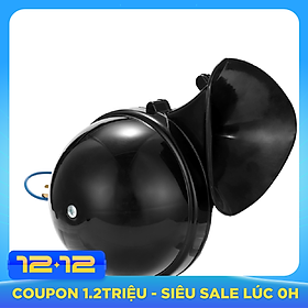 Còi Sên Âm Thanh Lớn Cho Xe Màu Đen (280DB) (12V)