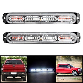 2PCS Car Truck 24 LED Emergency Strobe Flashing Light Bar For Car Truck Van Off Road Vehicle ATV SUV