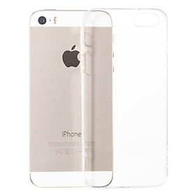 Ốp Lưng Dẻo Silicon Dành Cho iPhone 5/5S/SE (Trong Suốt)