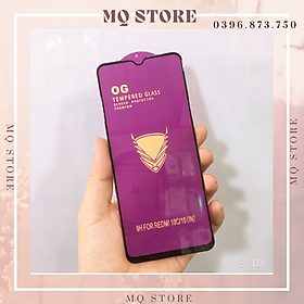Kinh cường lực full màn hình OG tím cao cấp dàn cho Xiaomi Redmi 10C /12C( hàng chính hãng)