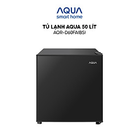 Mua Tủ lạnh Aqua 50 lít AQR-D60FA(BS) - Freeship toàn quốc - Hàng chính hãng - Bảo hành 2 năm