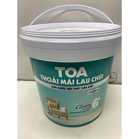 Mua Sơn nước Toa thoải mái lau chùi siêu bóng màu xanh da trời 7411 _5L