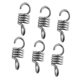 Pack of 6 S Shaped Heavy Duty strong Extension Spring Outdoor Garden