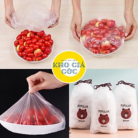 Mua Màng Bọc Thực Phẩm Có Chun Co Dãn Tái Sử Dụng (Gói 100c Kèm Túi Gấu)