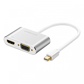 Cáp Chuyển Đổi Mini Displayport Sang HDMI và VGA UGREEN 20421 - Hàng Chính Hãng (Tặng kèm tai nghe điện thoại)