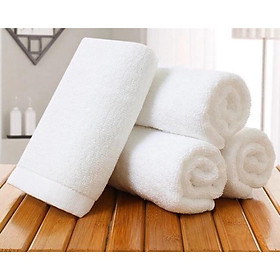 Mua Khăn tắm trắng Khách sạn  resort  KT 50x100cm