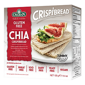 Bánh Quy Nướng Với Bột Hạt Chia Orgran 125g