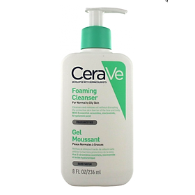 Sữa rửa mặt Cerave Foaming Facial Cleanser cho Da dầu nhập Mỹ